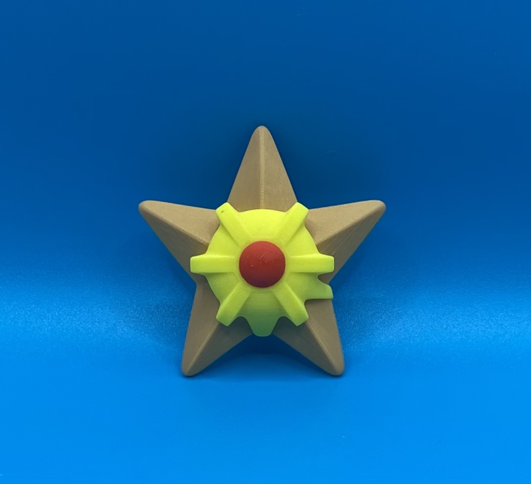 3D Printed Pokémon - 5cm Staryu