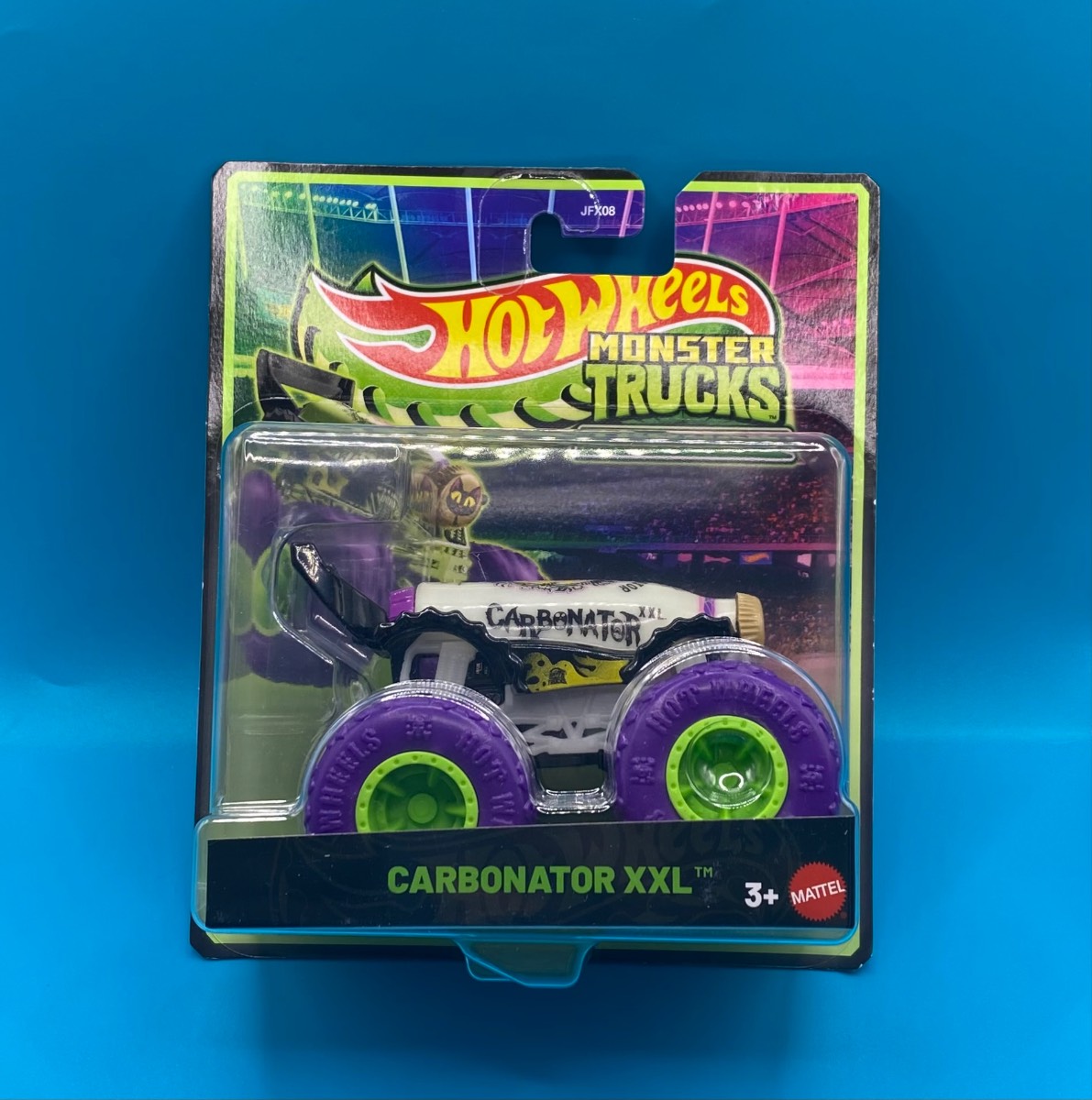 Hotwheels Glow In The Dark Monster Truck - Carbonator XXL