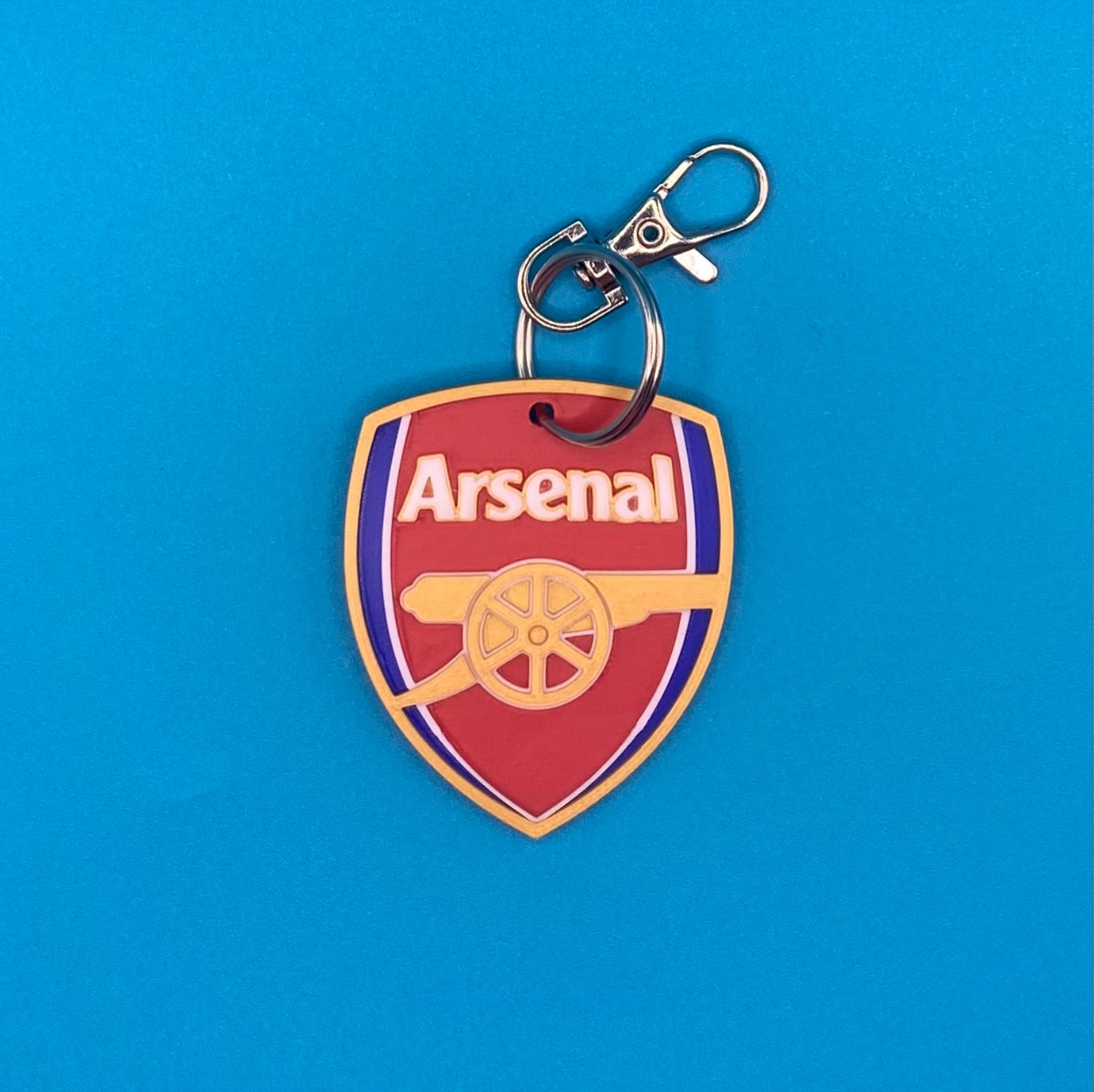 3D Printed Keyring - Arsenal
