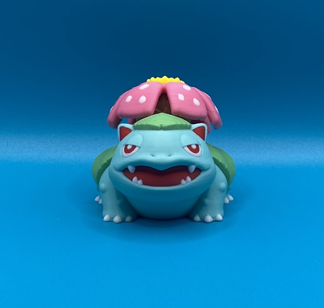 3D Printed Pokémon - 5cm Venusaur