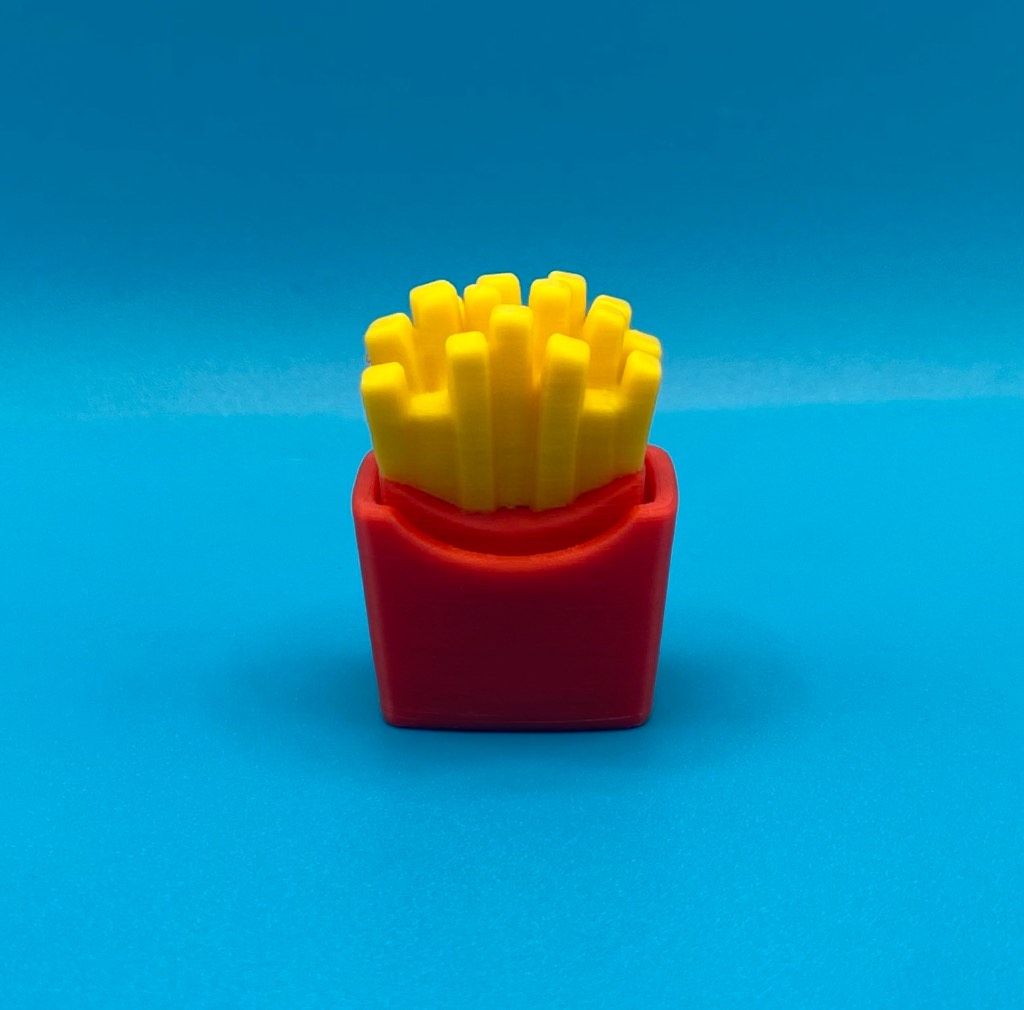 3D Printed Clicker - Fries
