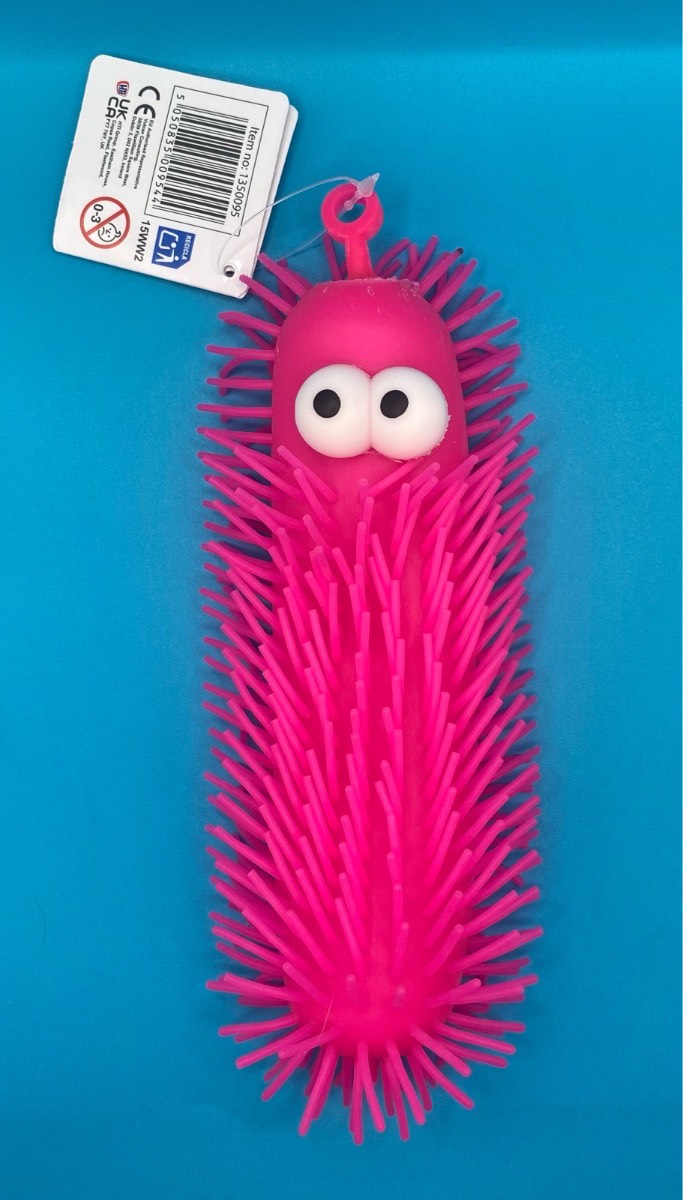 Light Up Long Squishy Toy - Pink