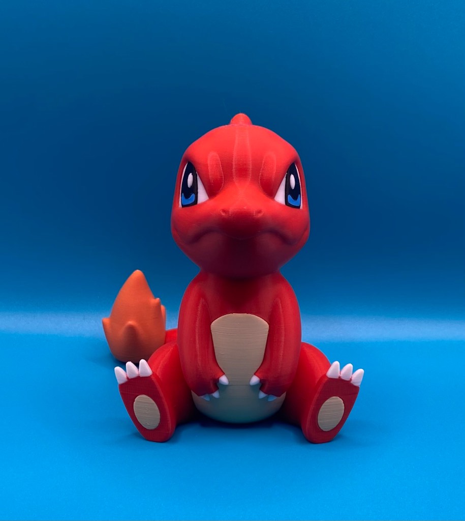 3D Printed Pokémon - 10cm Charmeleon