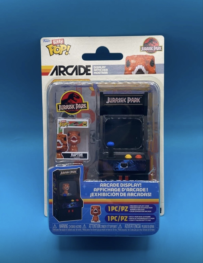 Funko Bitty Pop - Jurassic Park Raptor Arcade Machine
