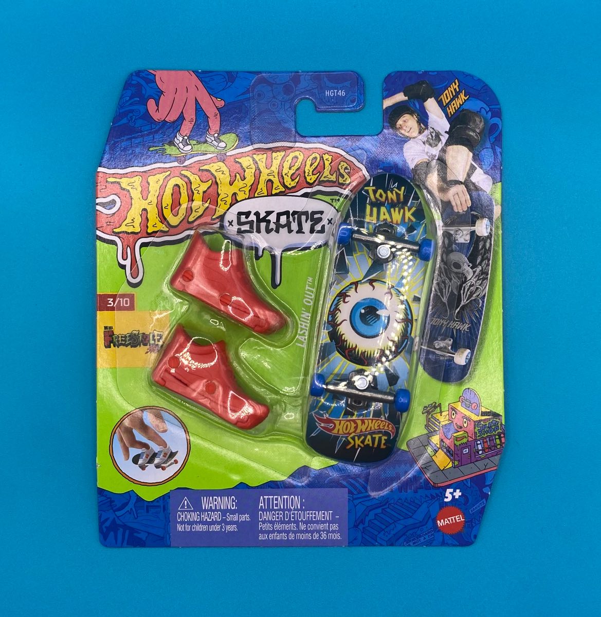 Hotwheels Finger Skateboard - Lashin’ Out