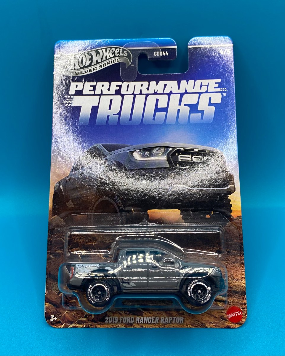 Hotwheels Silver Series Performance Trucks - 2019 Ford Ranger Raptor