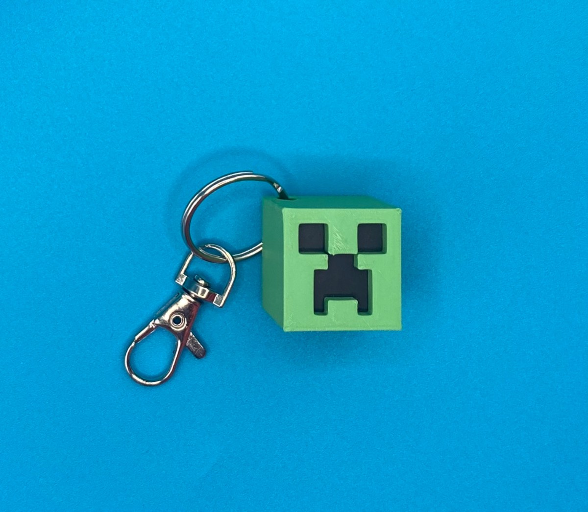 3D Printed Keyring - Minecraft