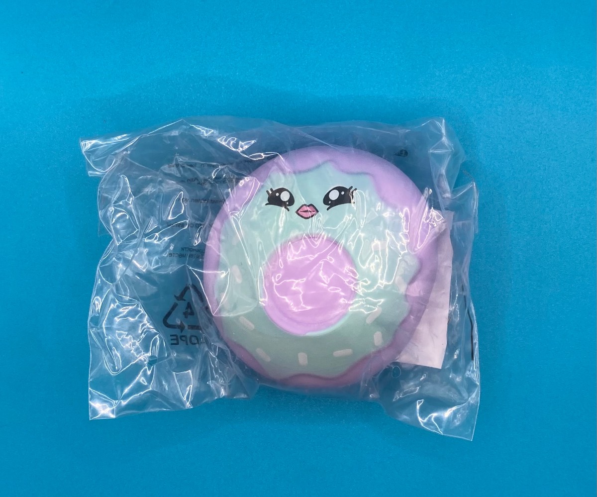 Squish Meez Doughnut - Purple/Blue