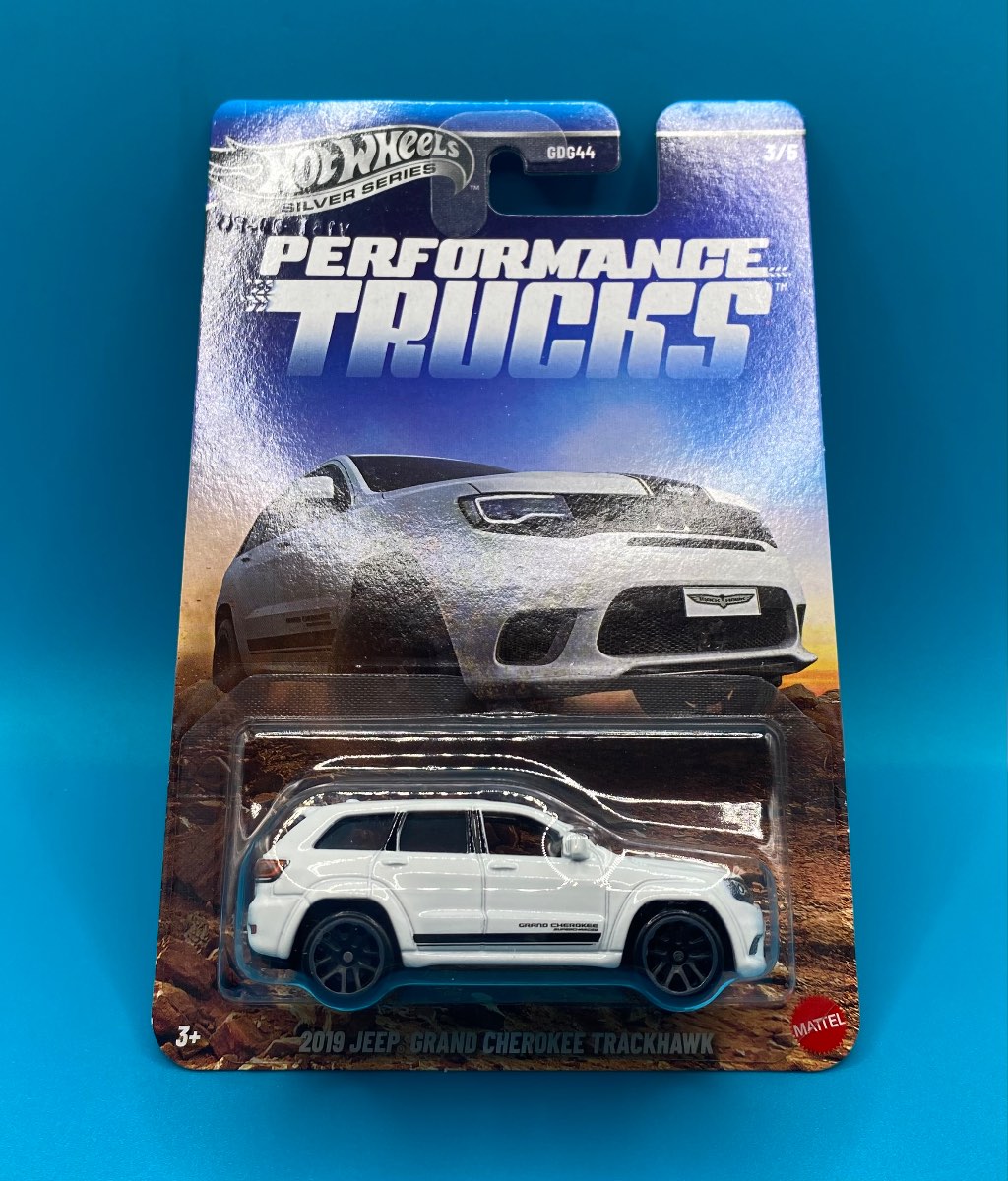 Hotwheels Silver Series Performance Trucks - 2019 Jeep Grand Cherokee Trackhawk
