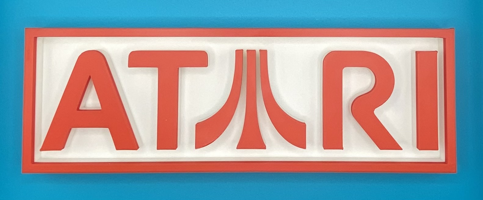 3D Printed Sign - Atari