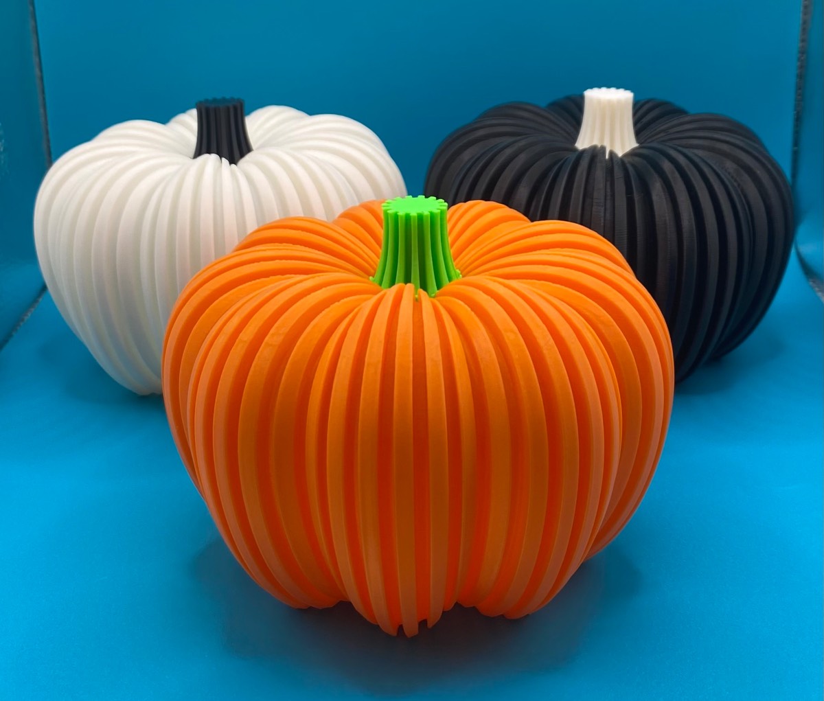 3D Printed Pumpkin Ornament/Light Holder