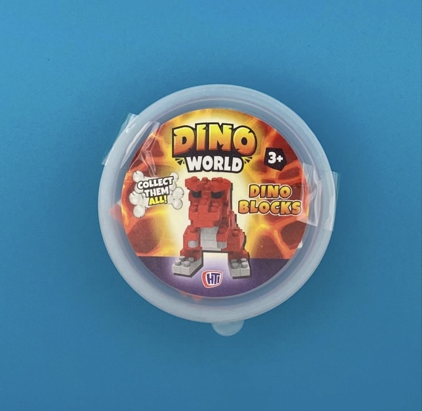 Dino World Bricks Dinosaur - Red TRex