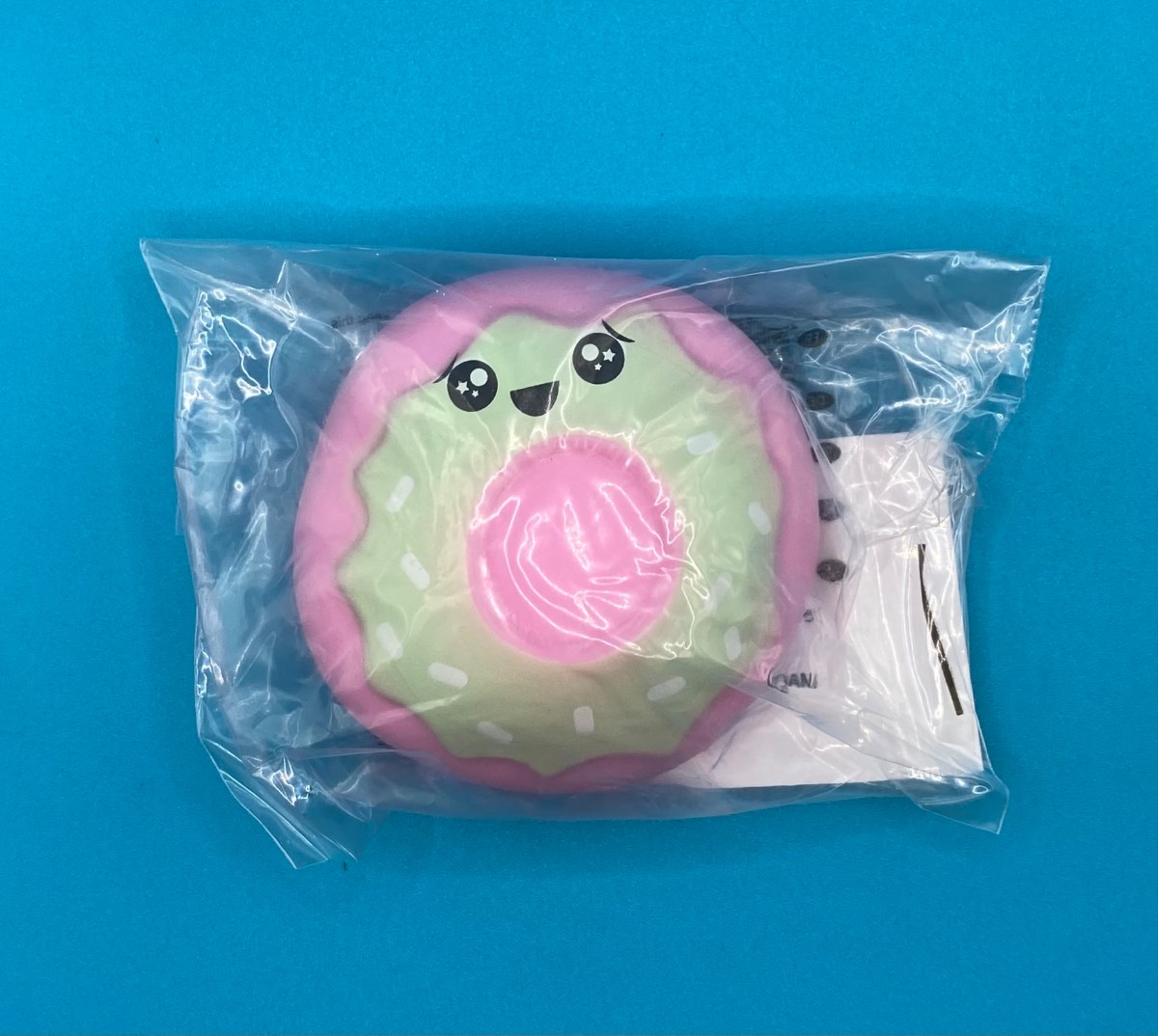 Squish Meez Doughnut - Pink/Green