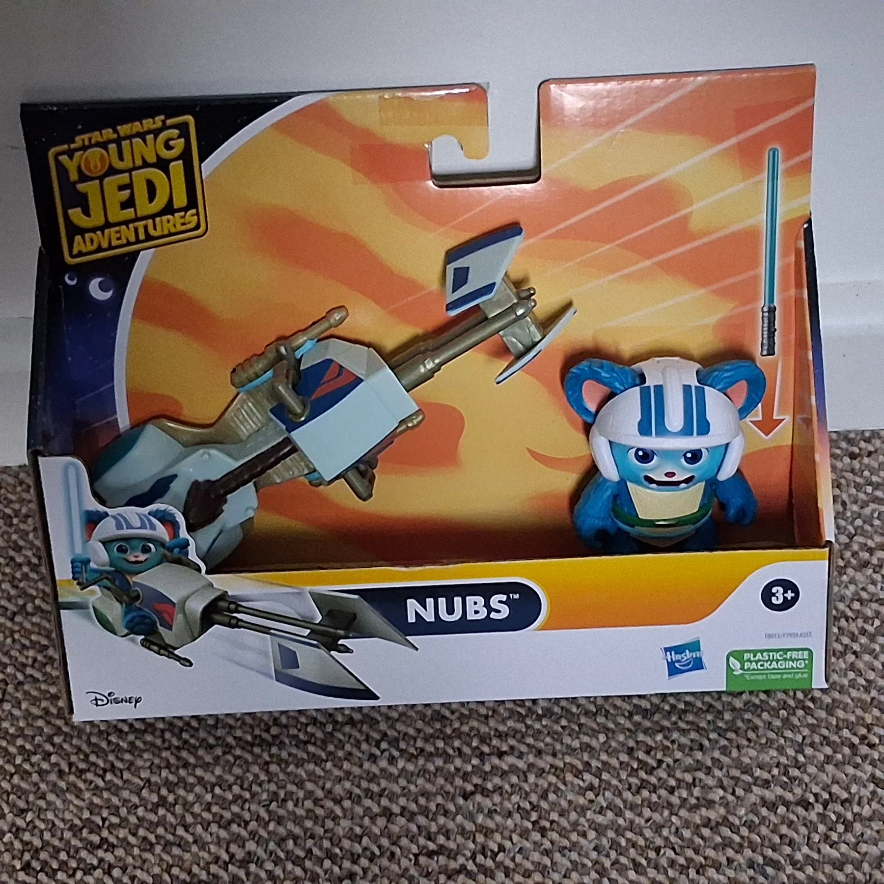 Disney star wars young jedi adventures figure and vehicle set