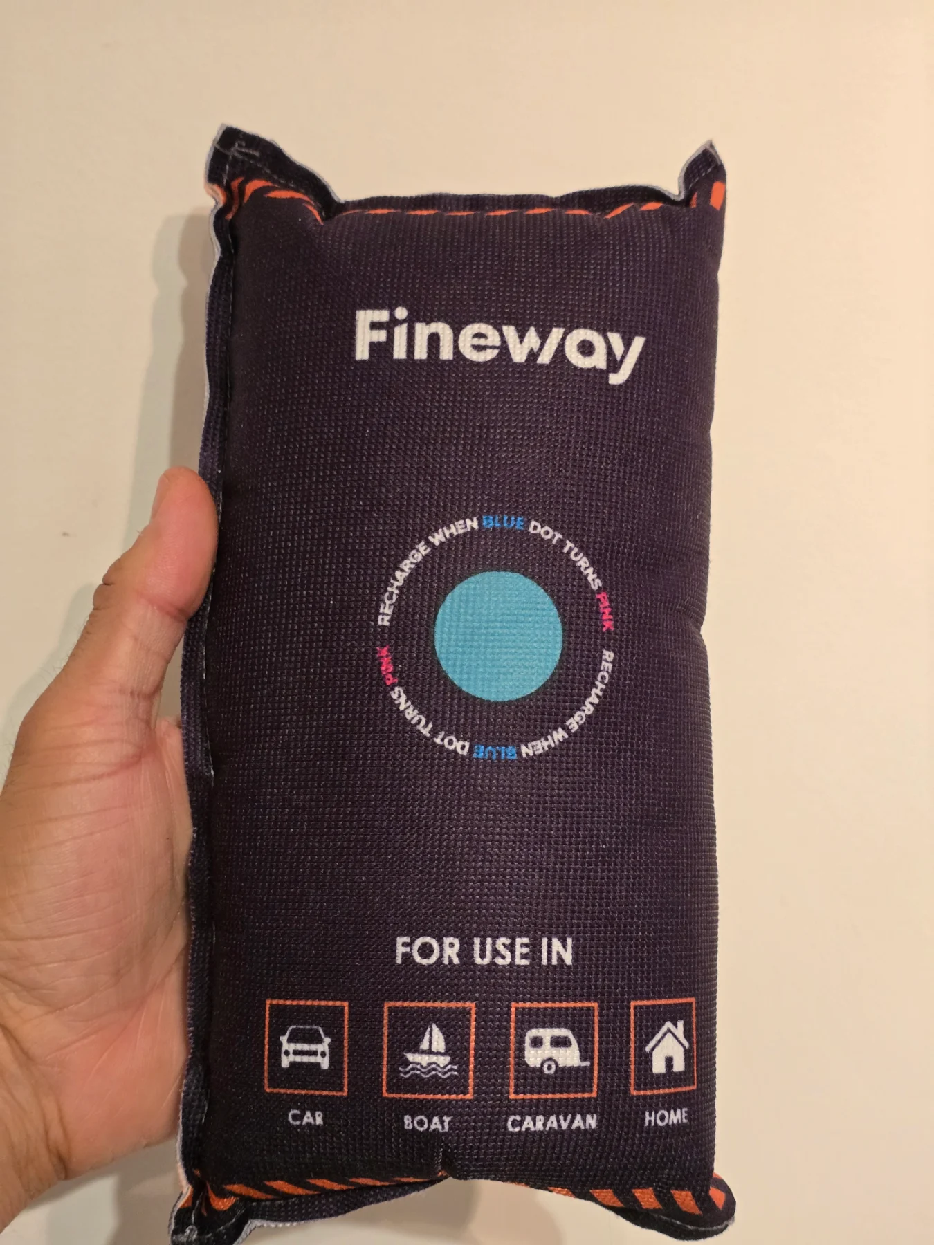 Fineway reusable dehumidifier/moisture absorber bag