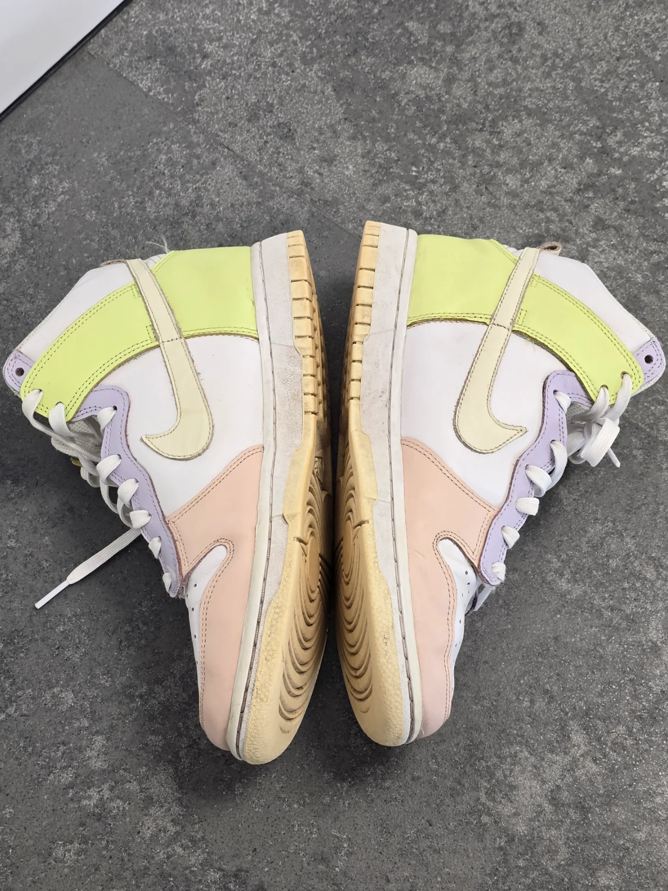Nike Dunk High Lemon Twist Pastel Multicolor UK 6.5 EU 40.5 Women’s Trainers