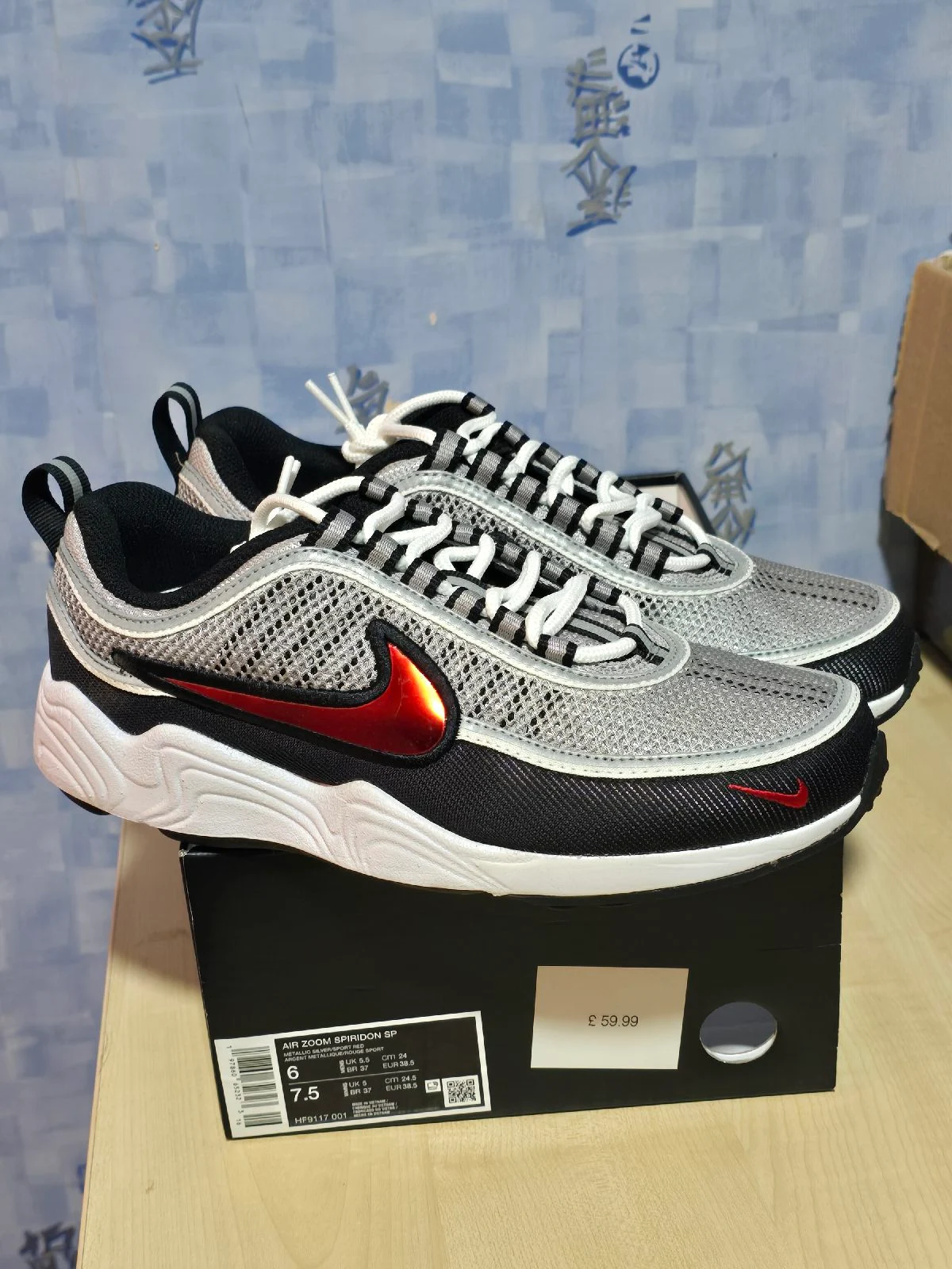 Brand new nike airzoom spiridon uk 5