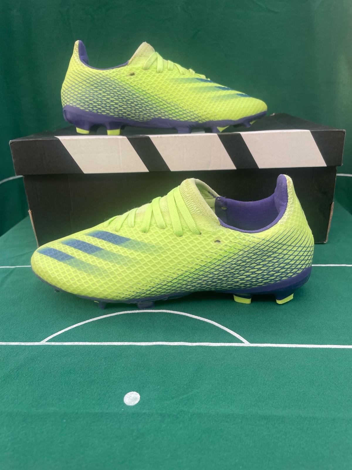 Adidas X Ghosted.3 FG - Signal Green / Size 4