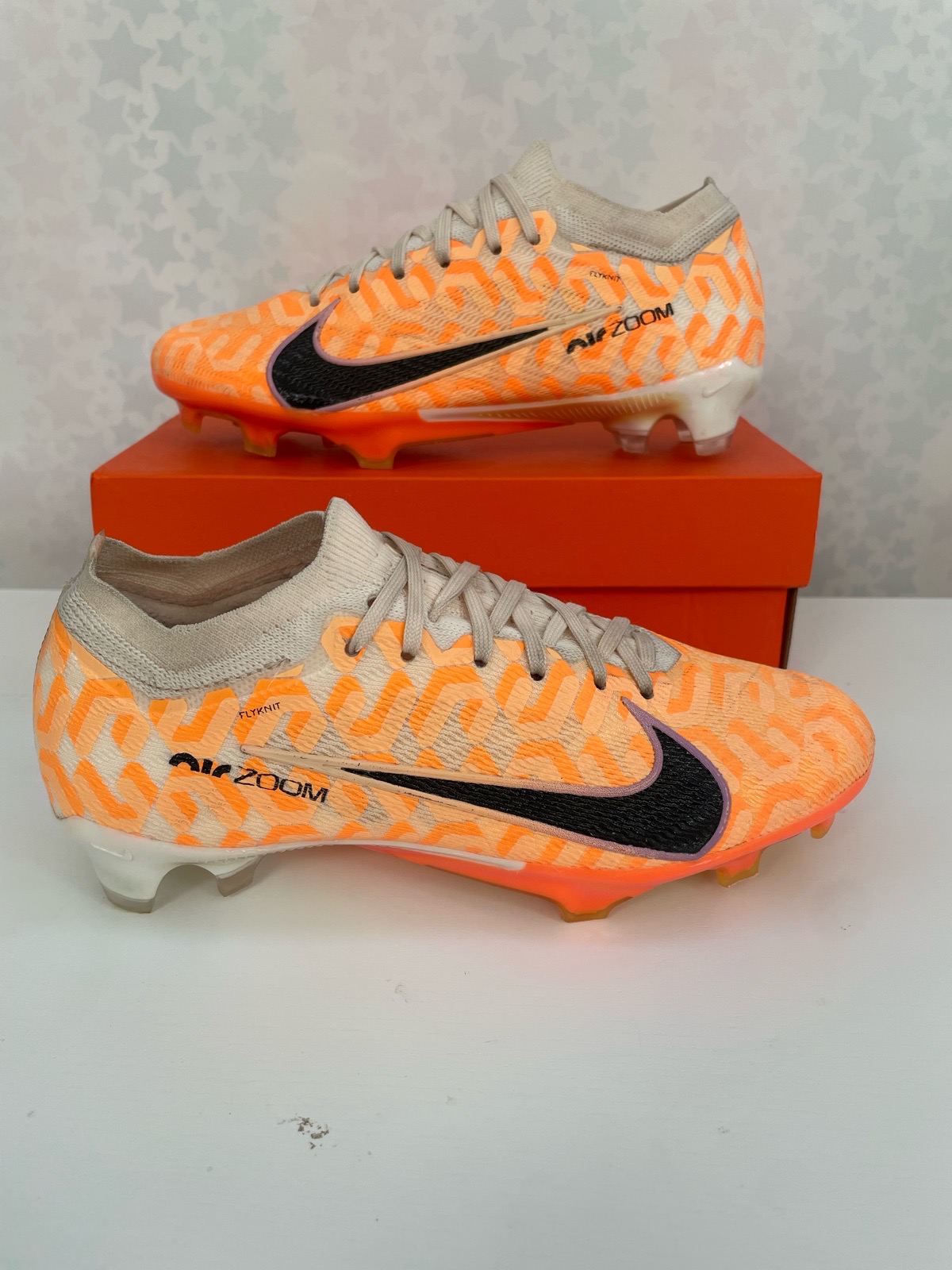 RARE Nike Zoom Mercurial Vapor 15 Elite FG - "United Pack" (Guava Ice/Total Orange)