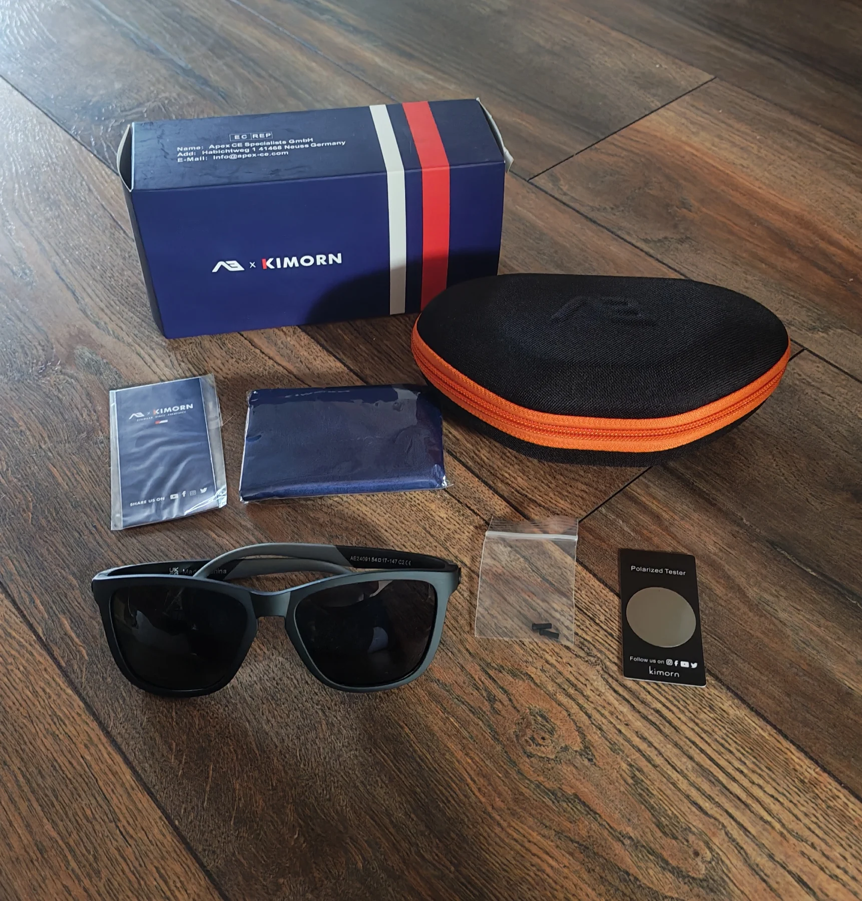 Kimorn polarized sports sunglasses Unisex
