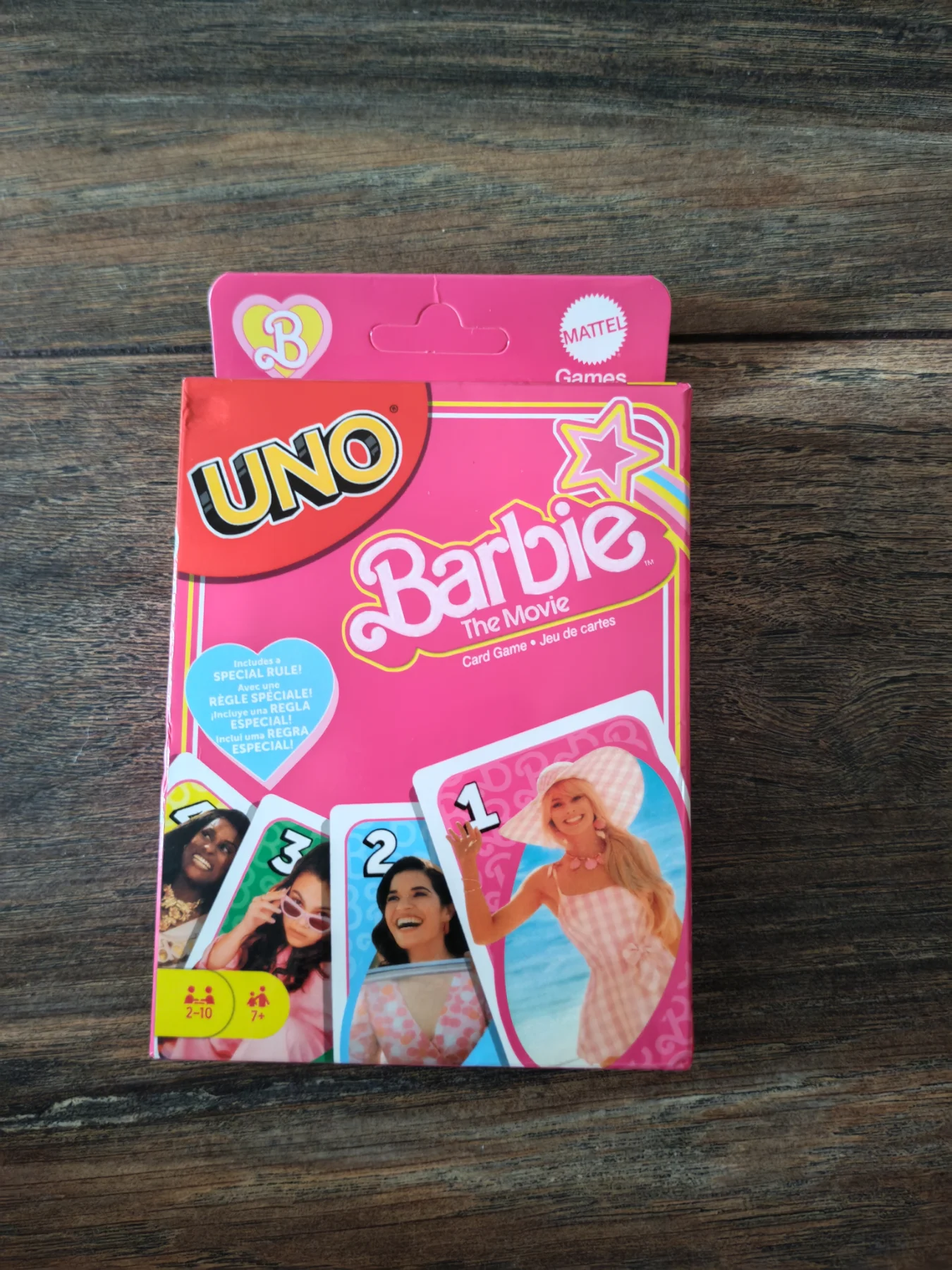 Uno Barbie the Movie Card Game
