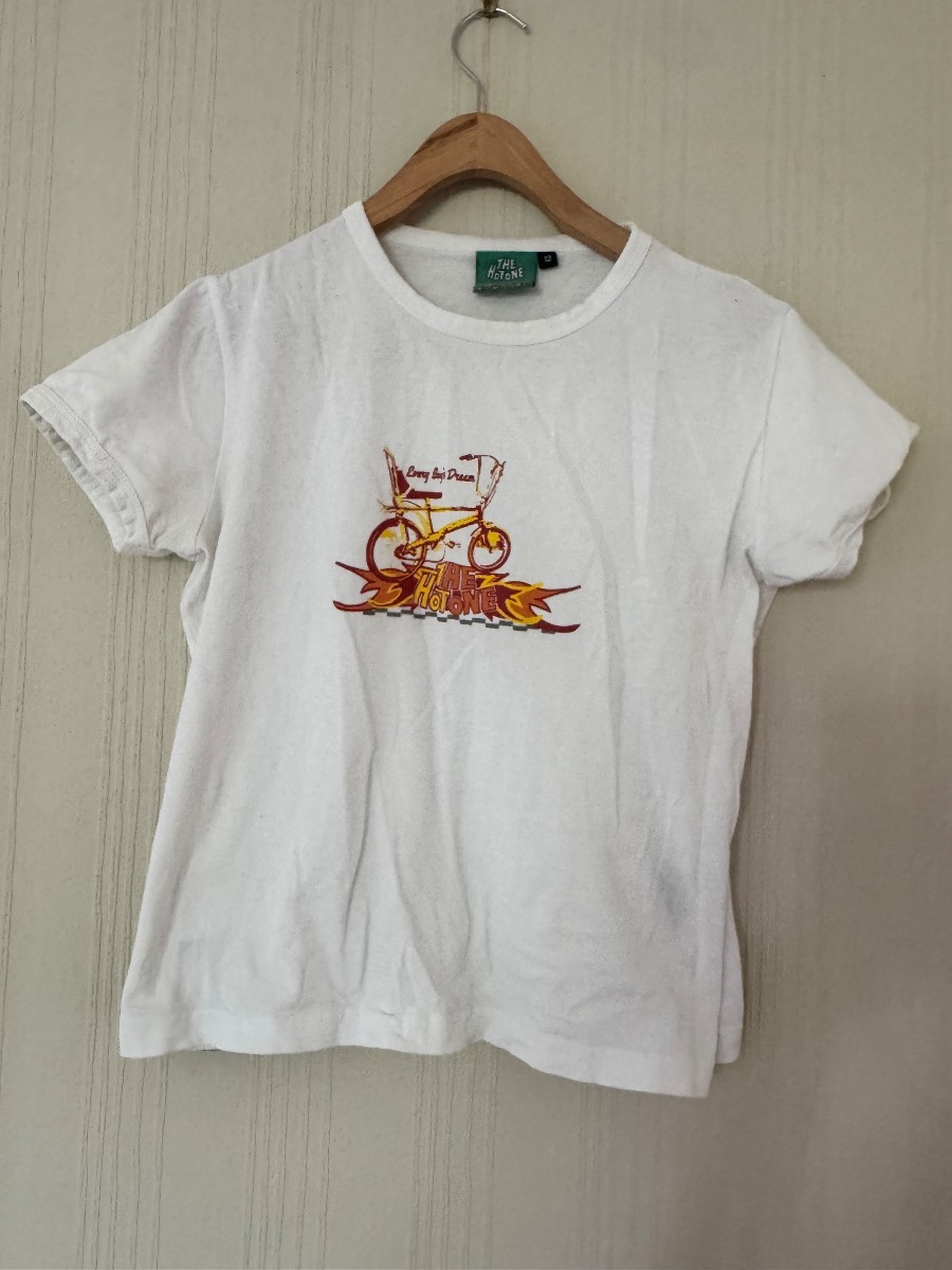 The Hot One Raleigh Chopper Graphic T-Shirt – White – Size 12