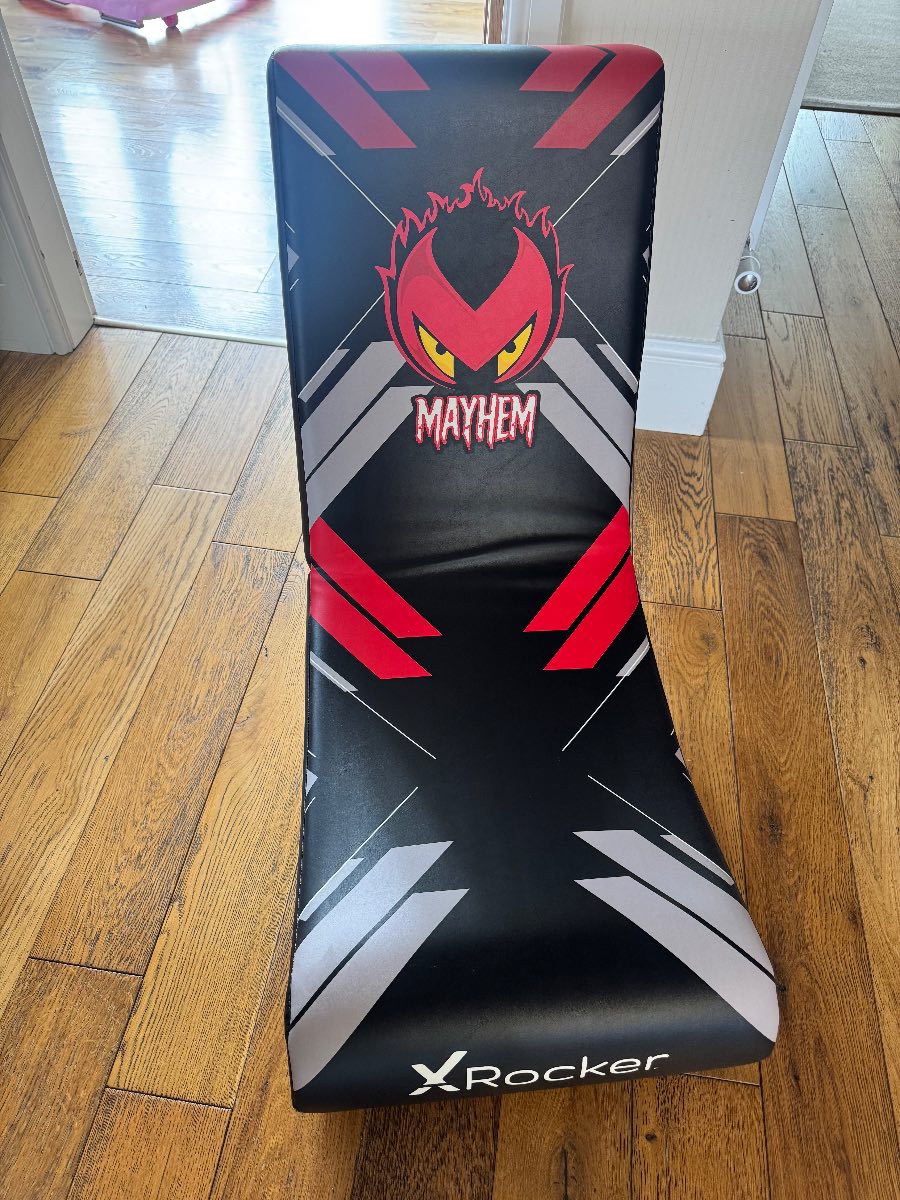 X Rocker mayhem gaming chair blaze video rocker
