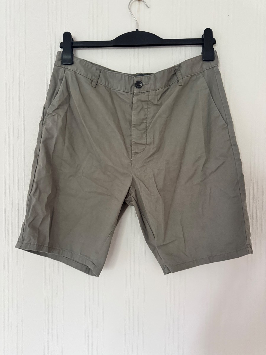 Primark Men’s Khaki Chino Shorts – W34 Straight Fit