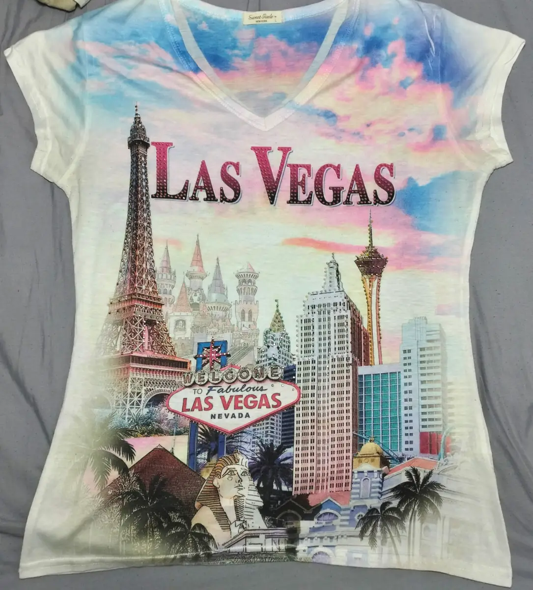 Las Vegas graphic tee from Sweet Gisele New York