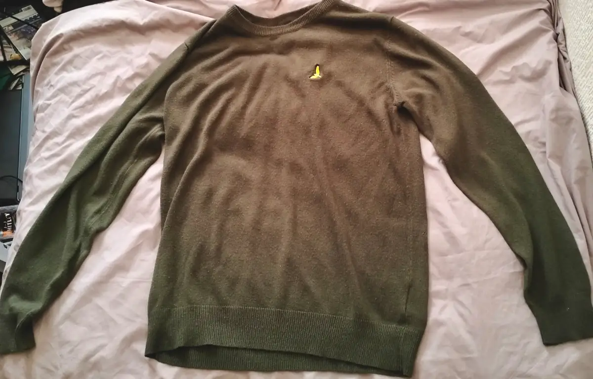 Brave Soul London olive green jumper Size:L