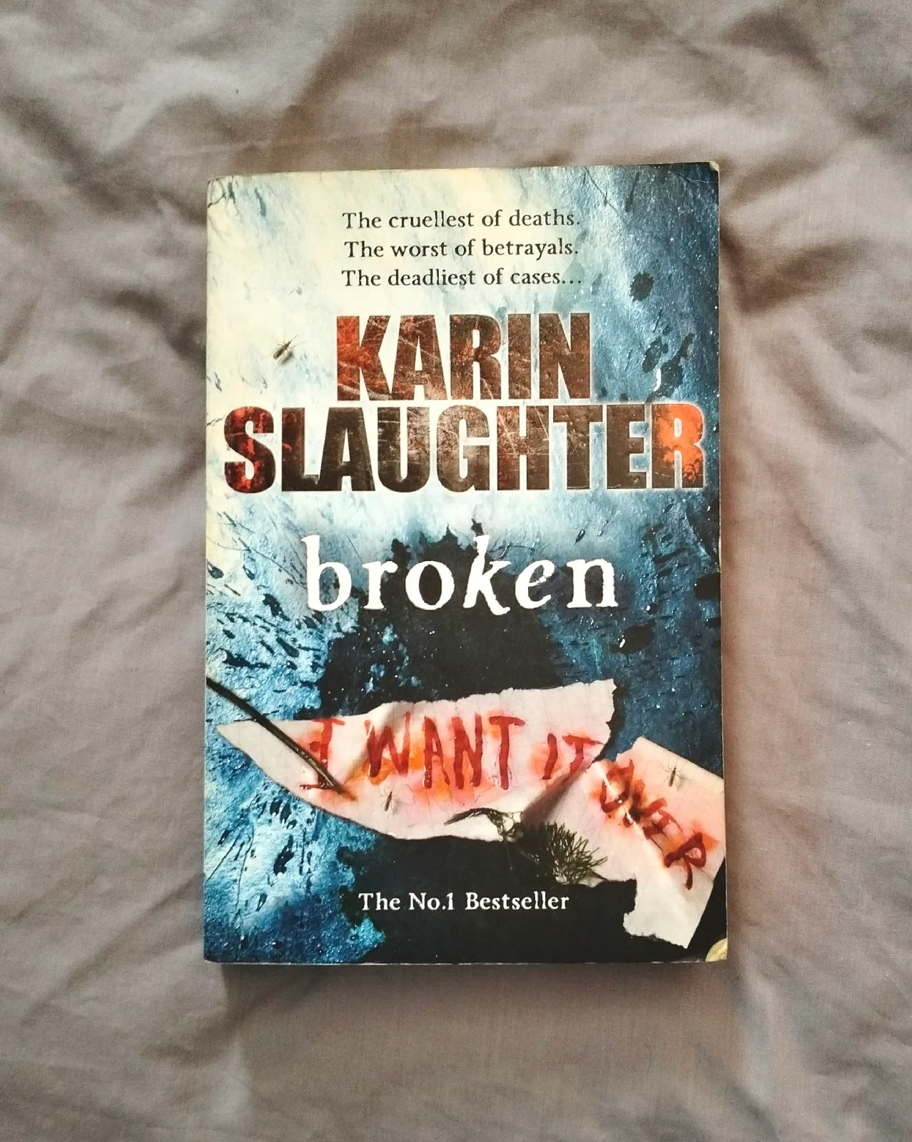Karin Slaughter "Broken" paperback book. No.1 bestseller Good condition