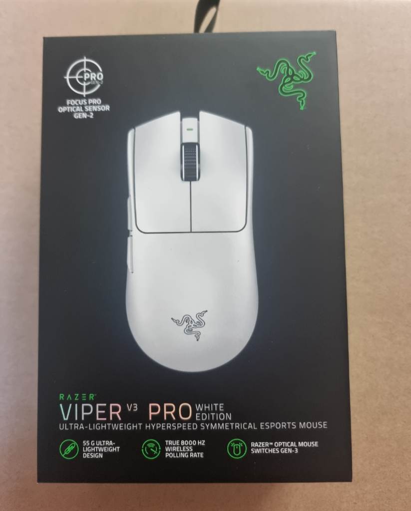 Razer Viper V3 Pro limited white edition- gaming mouse