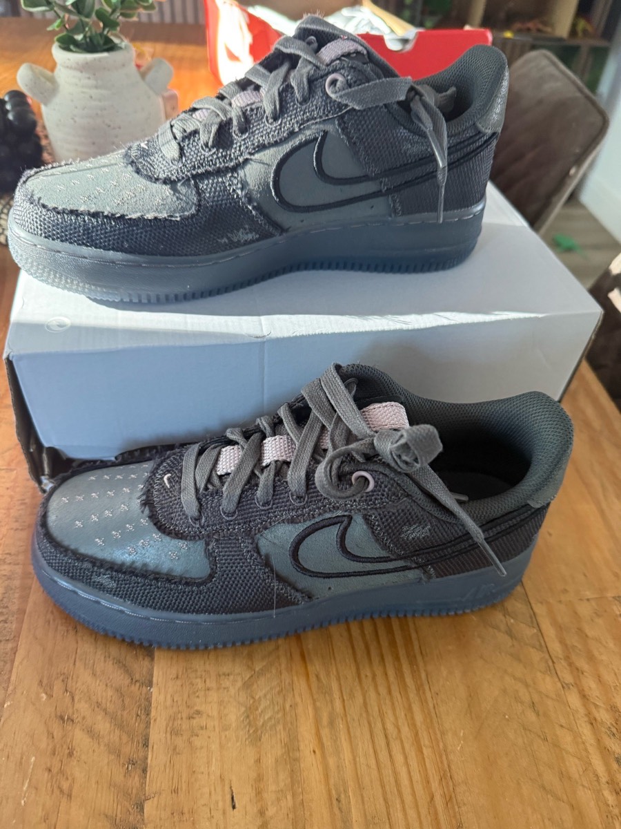 Nike Air Force 1 ’07 Anthracite Black Iron Grey UK 6 / EU 40