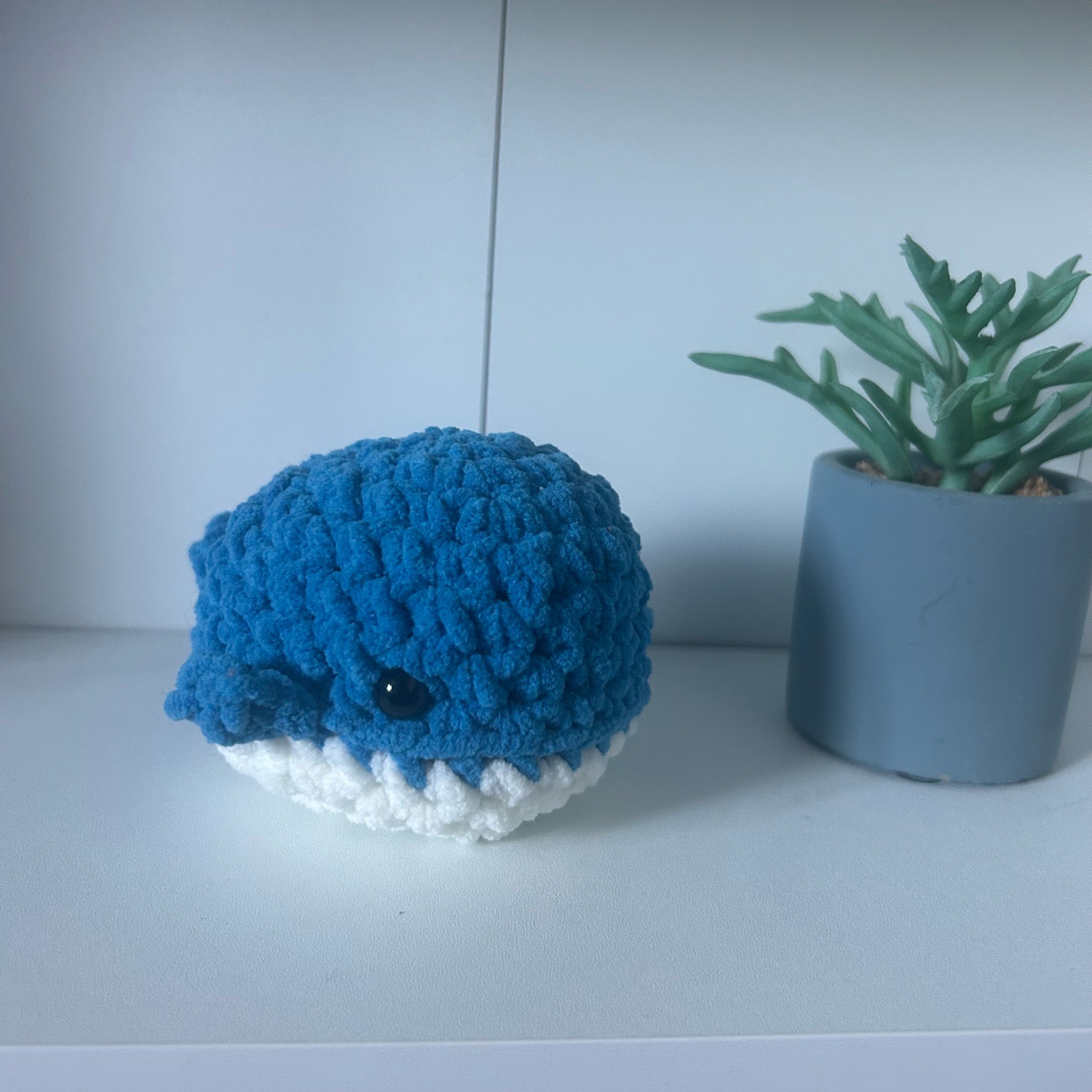 Crochet Whale – Cute Blue Whale Plush