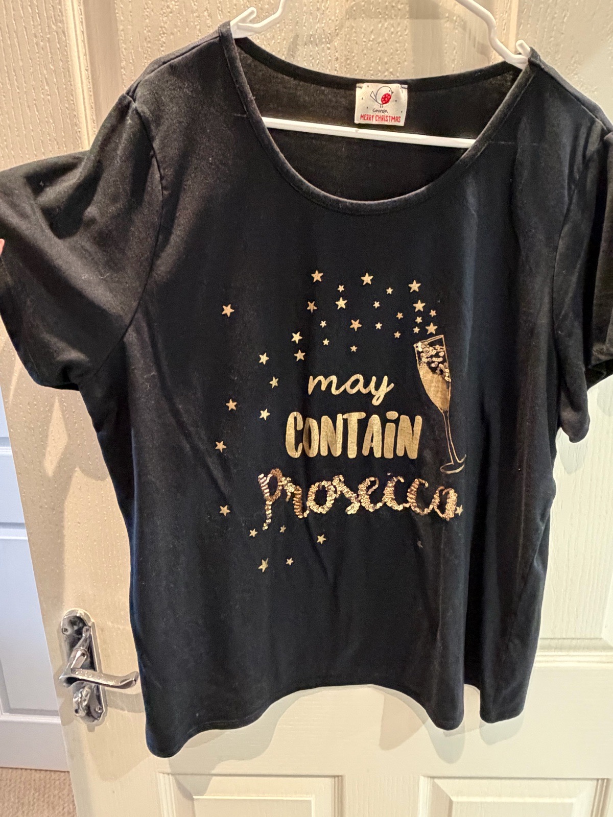 George Christmas Slogan T-Shirt – Size 24 – Excellent Condition