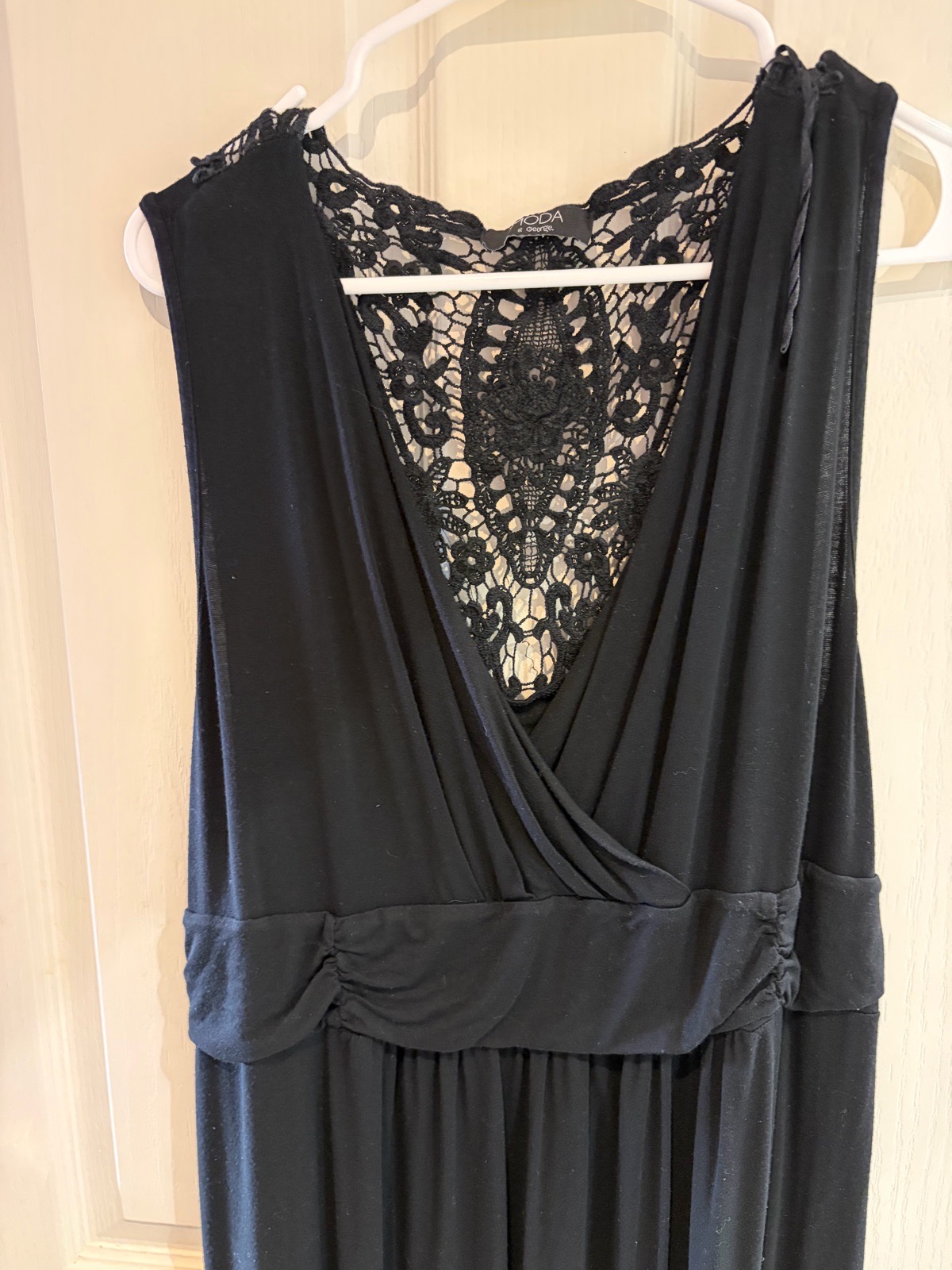 Moda at George Black Maxi Dress. UK size 22  Great Condition