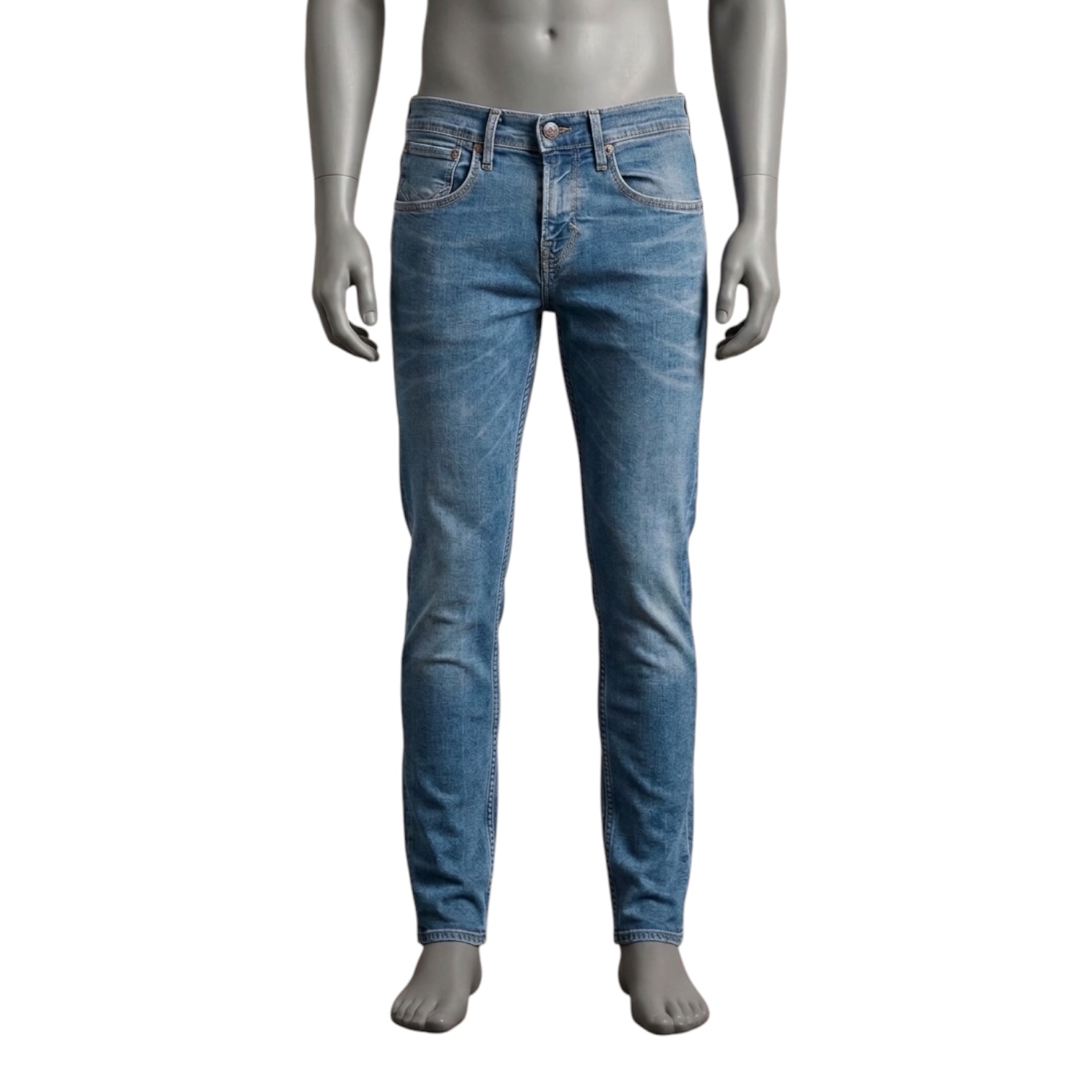 Men's Blue Wash Levi's 519 Slim Jeans, Size W29 L32