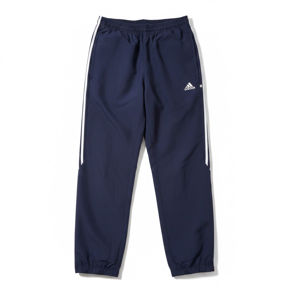 Vintage Y2K Adidas Navy Track Pants Tracksuit Bottoms - Men's Size Small
