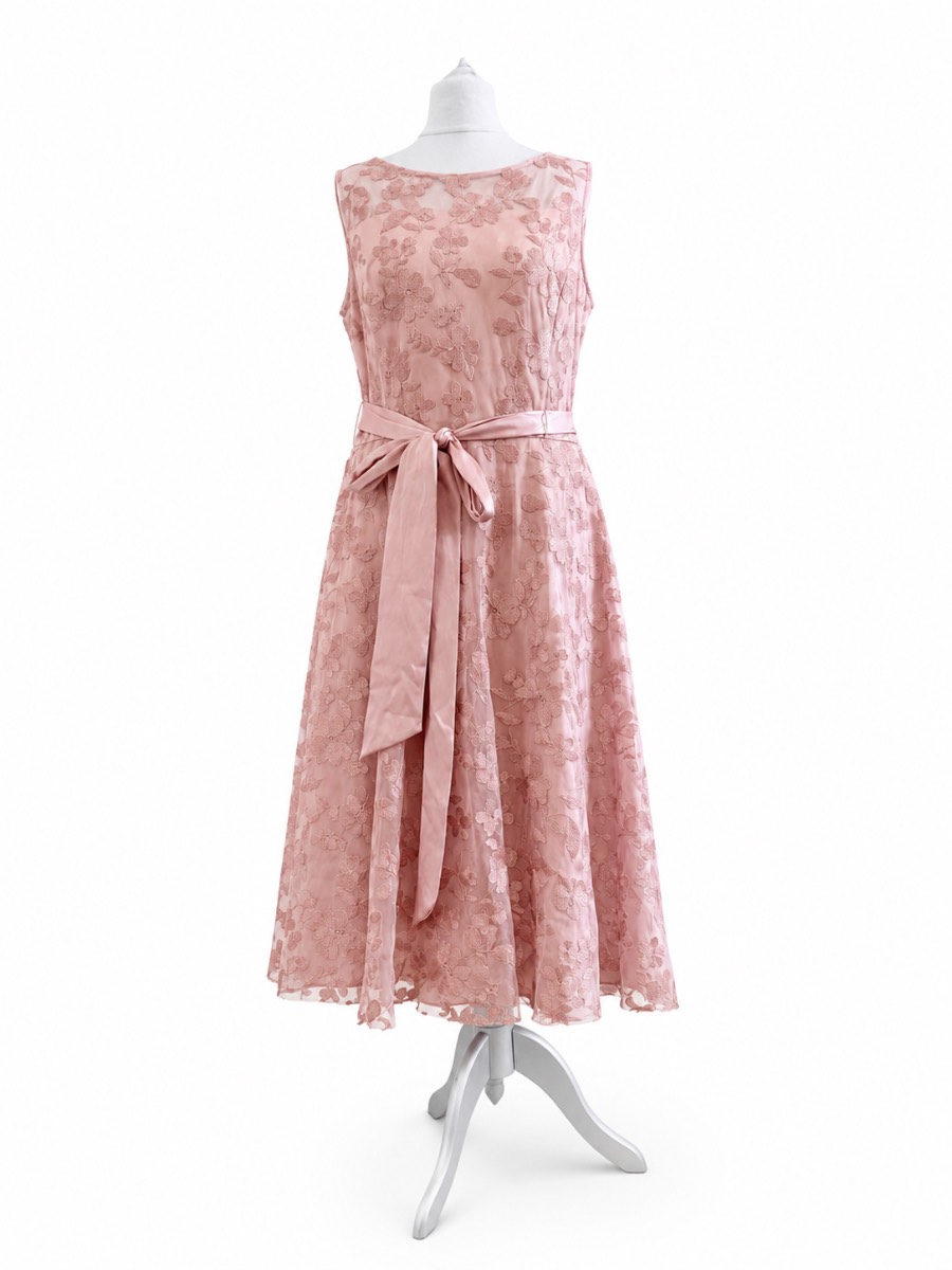 Eliza J floral lace fit and flare midi dress Size 20