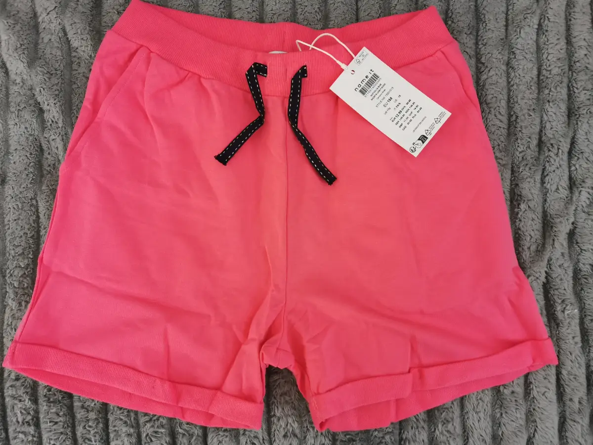 name it Girls Regular Fit Shorts In Camellia Rose, Size 13 Years