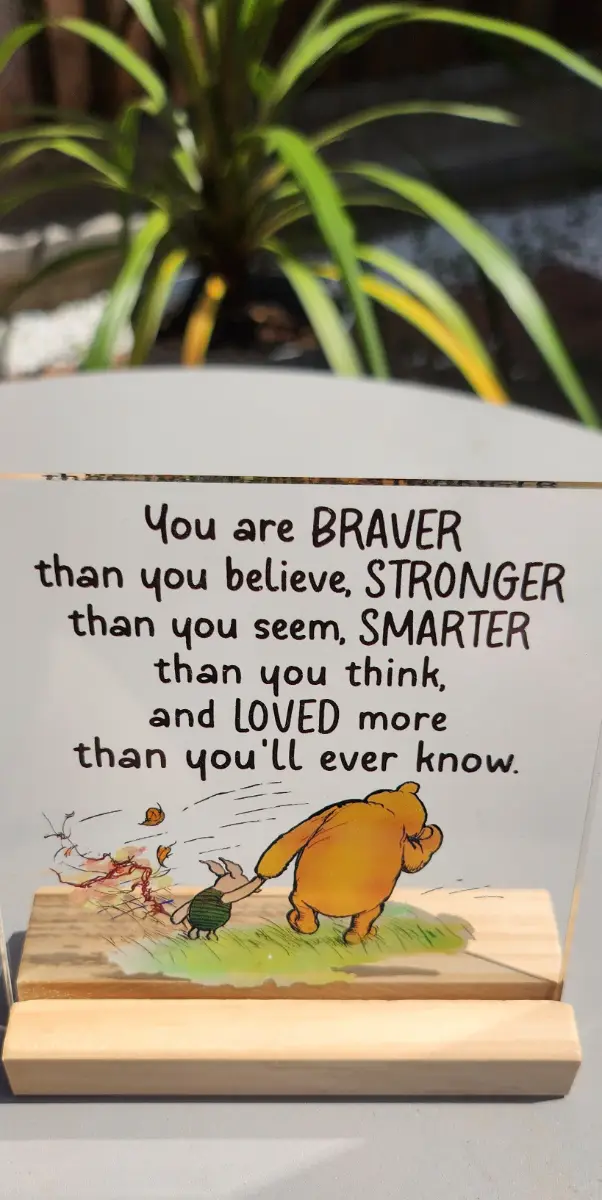 Winnie the Pooh inspirational quote