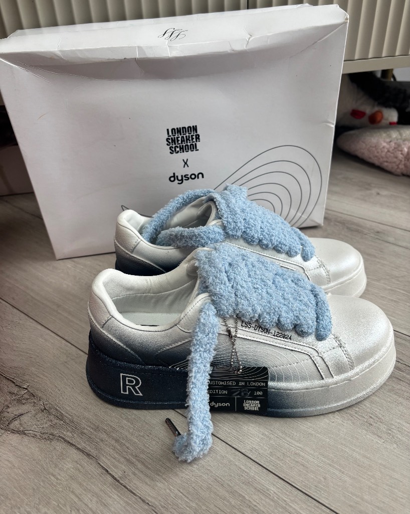Zara x Dyson sneaker school trainers limited edition