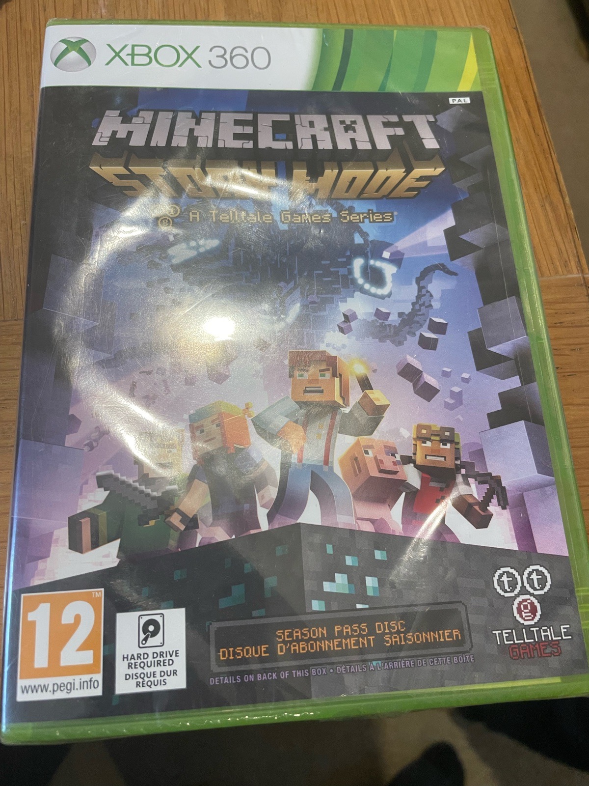 Minecraft Story Mode brand new sealed XBOX 360