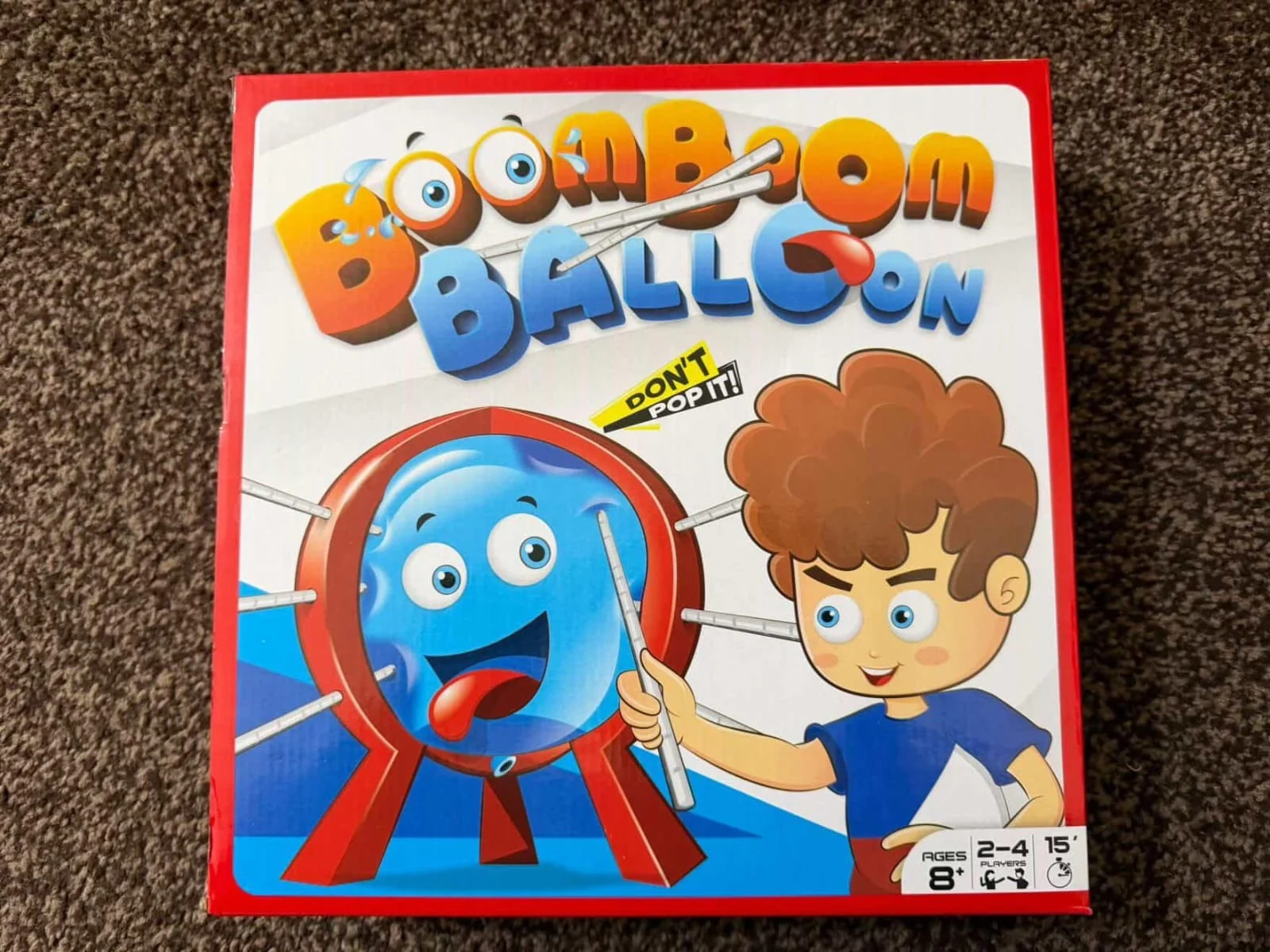 Boom Boom balloon game for kids