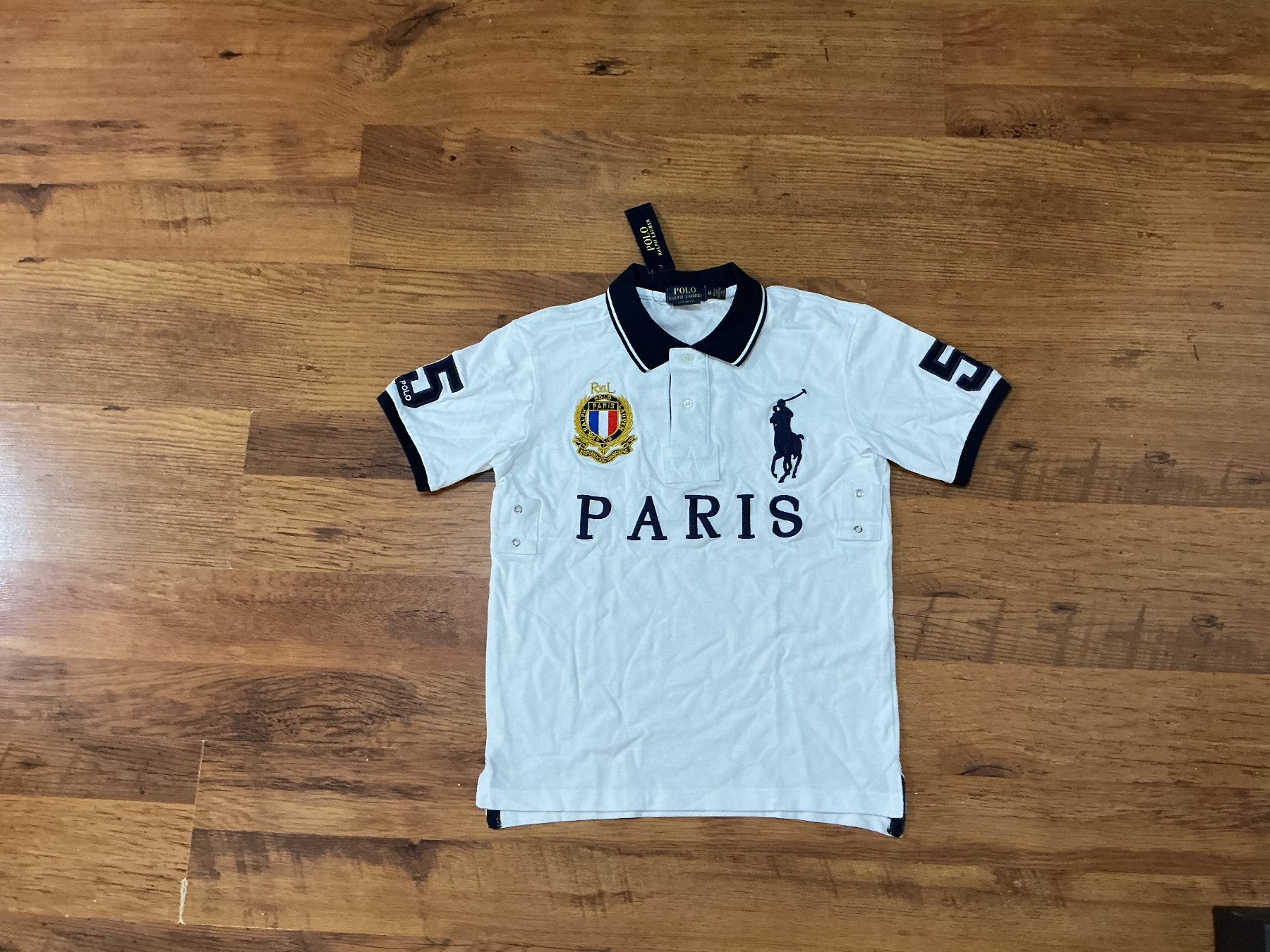 UK size M slim fit never been worn before Ralph Lauren Keeif Cheif Polo