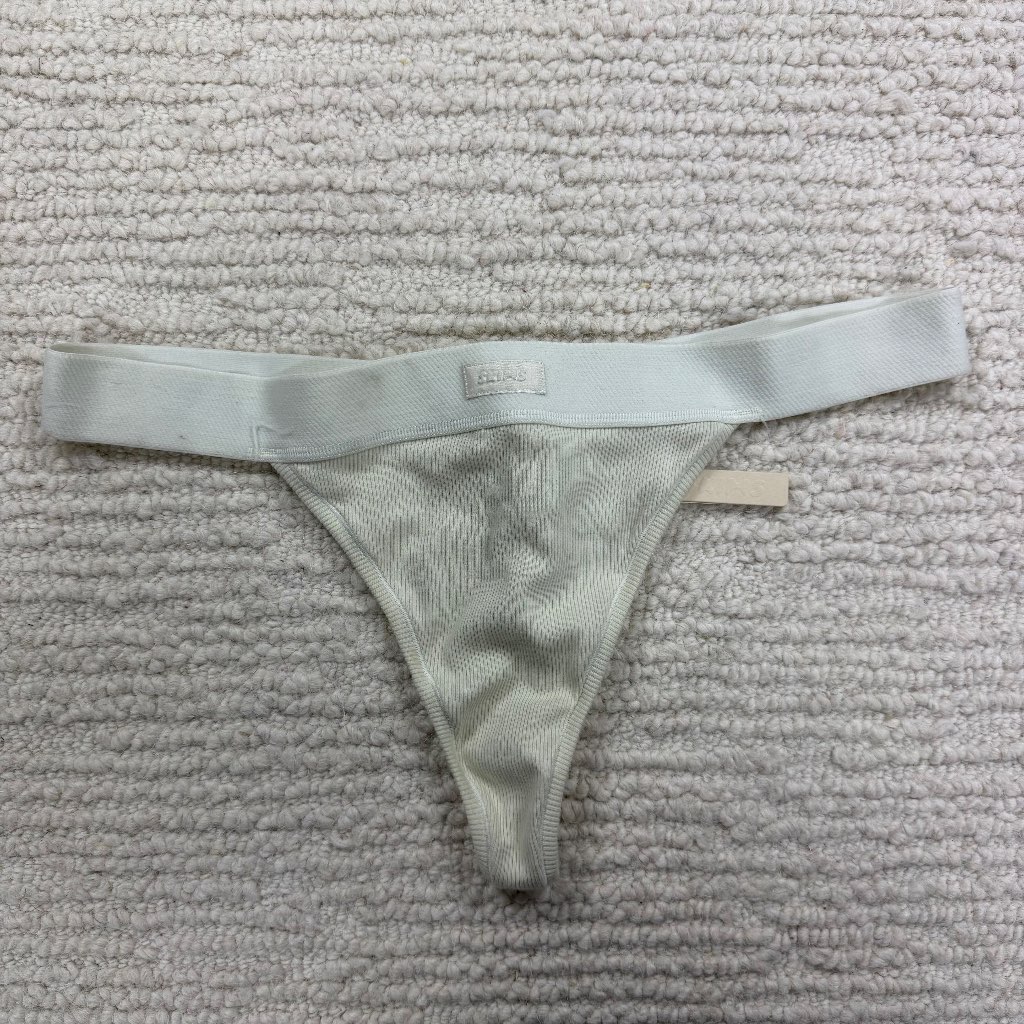 SKIMS Fits Everybody Cotton Rib Thong Size 3X Brand New With Tags