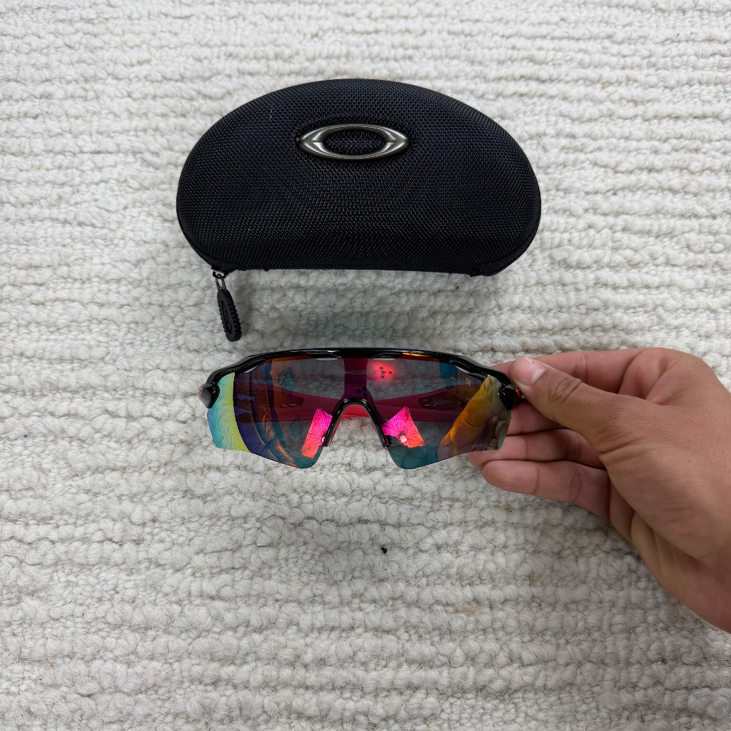 Oakley Radar EV Path Prizm Red Polarized Mens Sunglasses BWNT RRP £190
