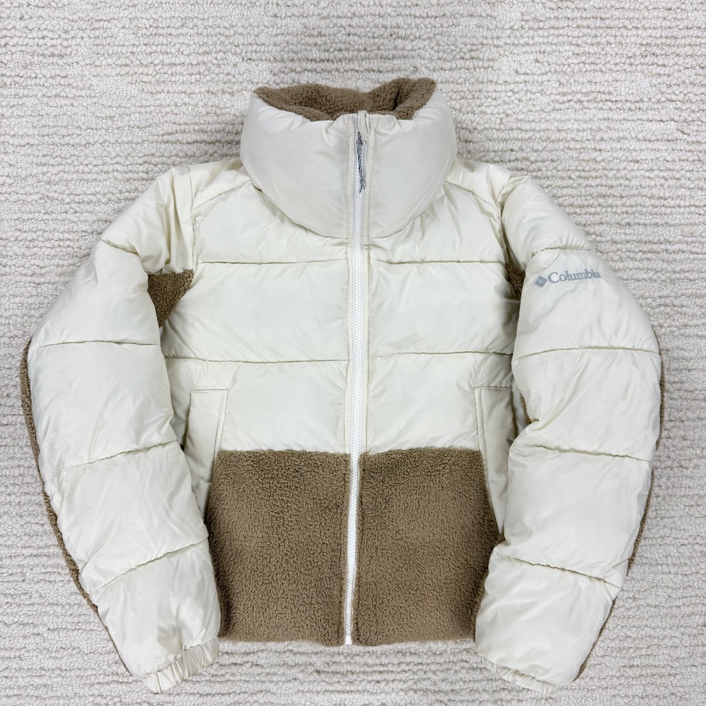 Columbia Women's Leadbetter Point Sherpa Hybrid Jacket Size Large
