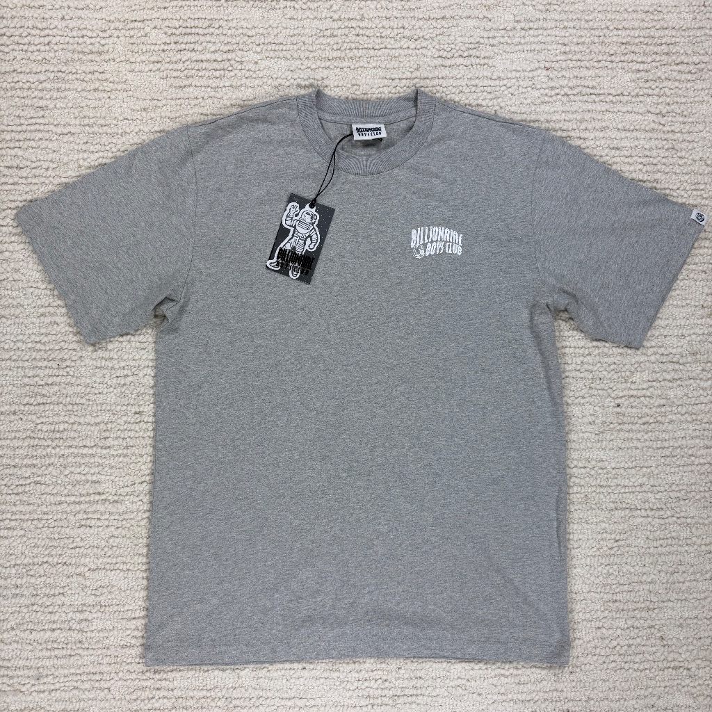 Billionaire Boys Club Small Arch Logo Mens Grey T-Shirt BNWT Size Large