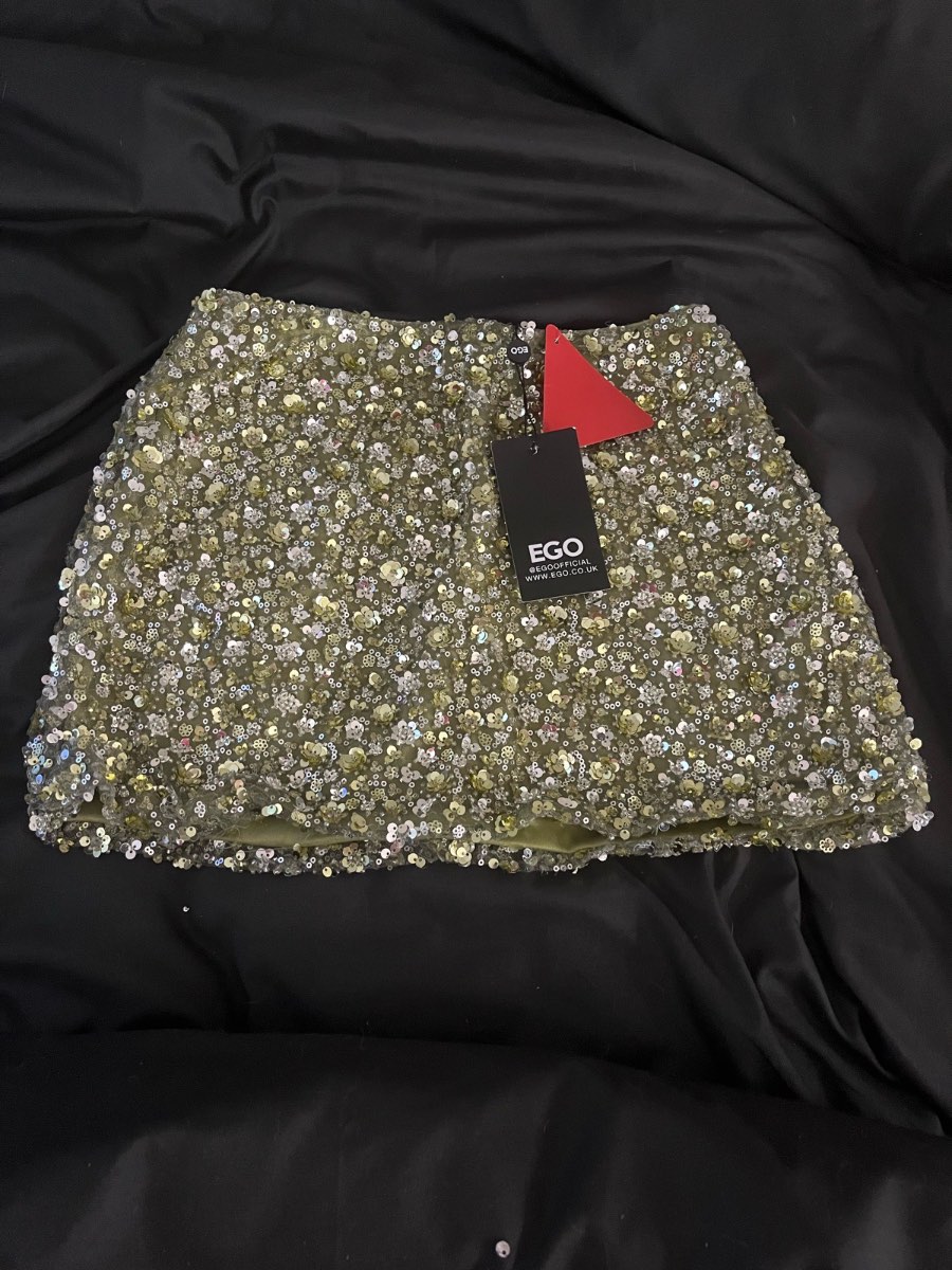 Ego Sequin Mini Skirt
